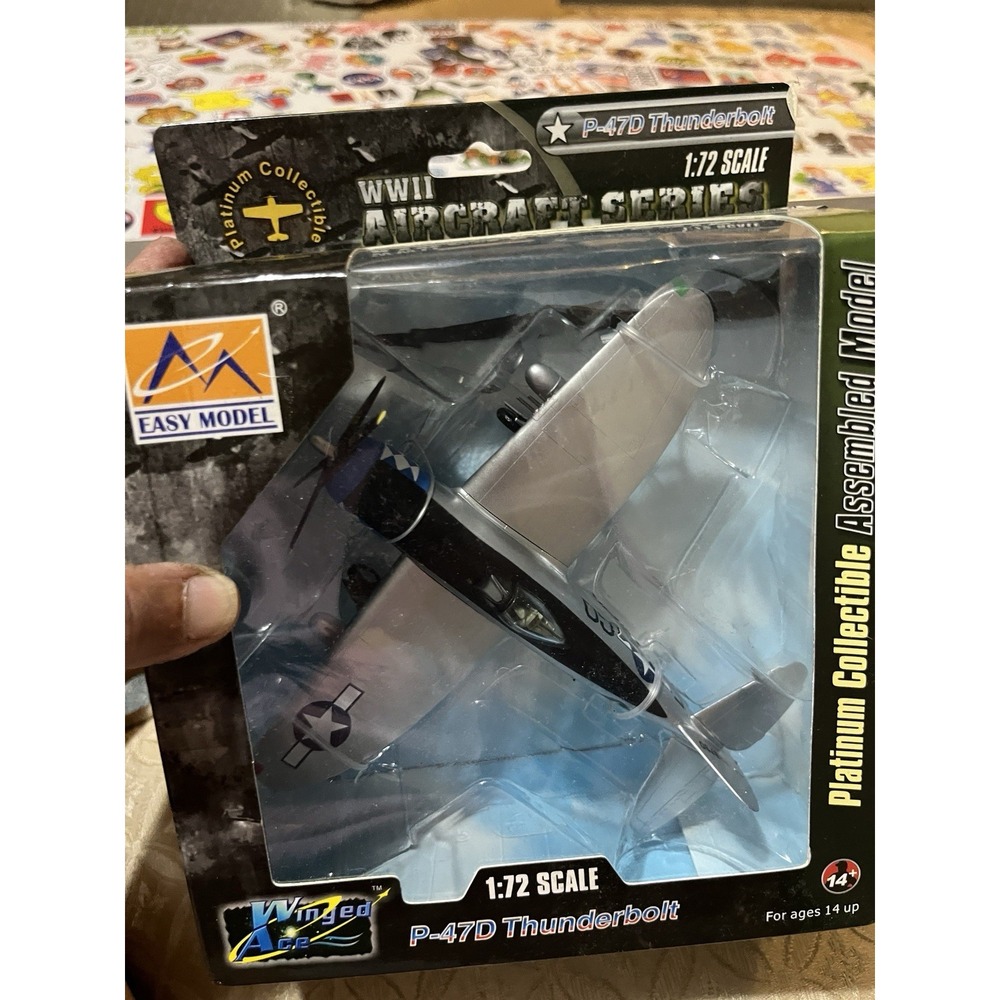 Winged Ace Easy Model Platinum WWII Aircraft F4F Wildcat  37246 NEW IN BOX